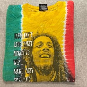 Bob Marley Graphic Oversized T-Shirt